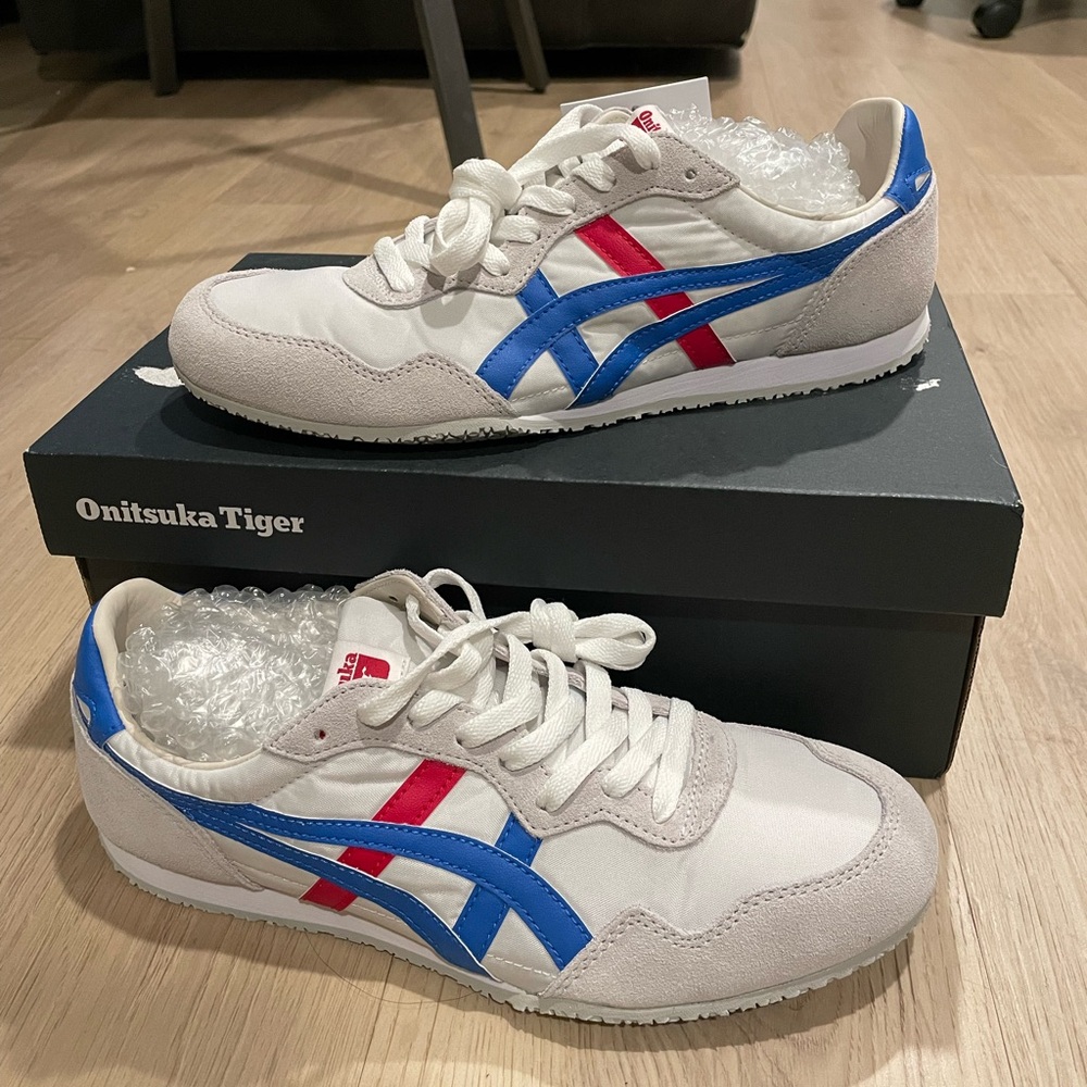 ONITSUKA TIGER SERRANO ‘WHITE DIRECTOIRE BLUE’ Men’s Size 8/Women’s Size 9.5